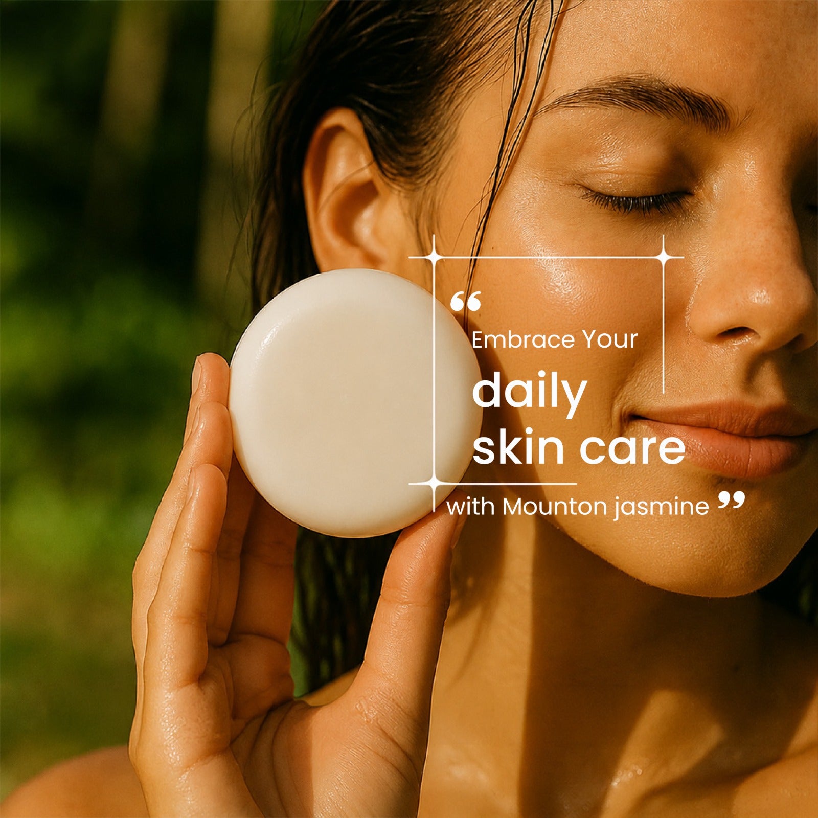 Moncton Natural Handmade Jasmine Soap for Deep Cleansing & Fresh Skin | 100g
